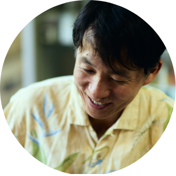 自然に身を委ねて、　心と体のリズムを整える。