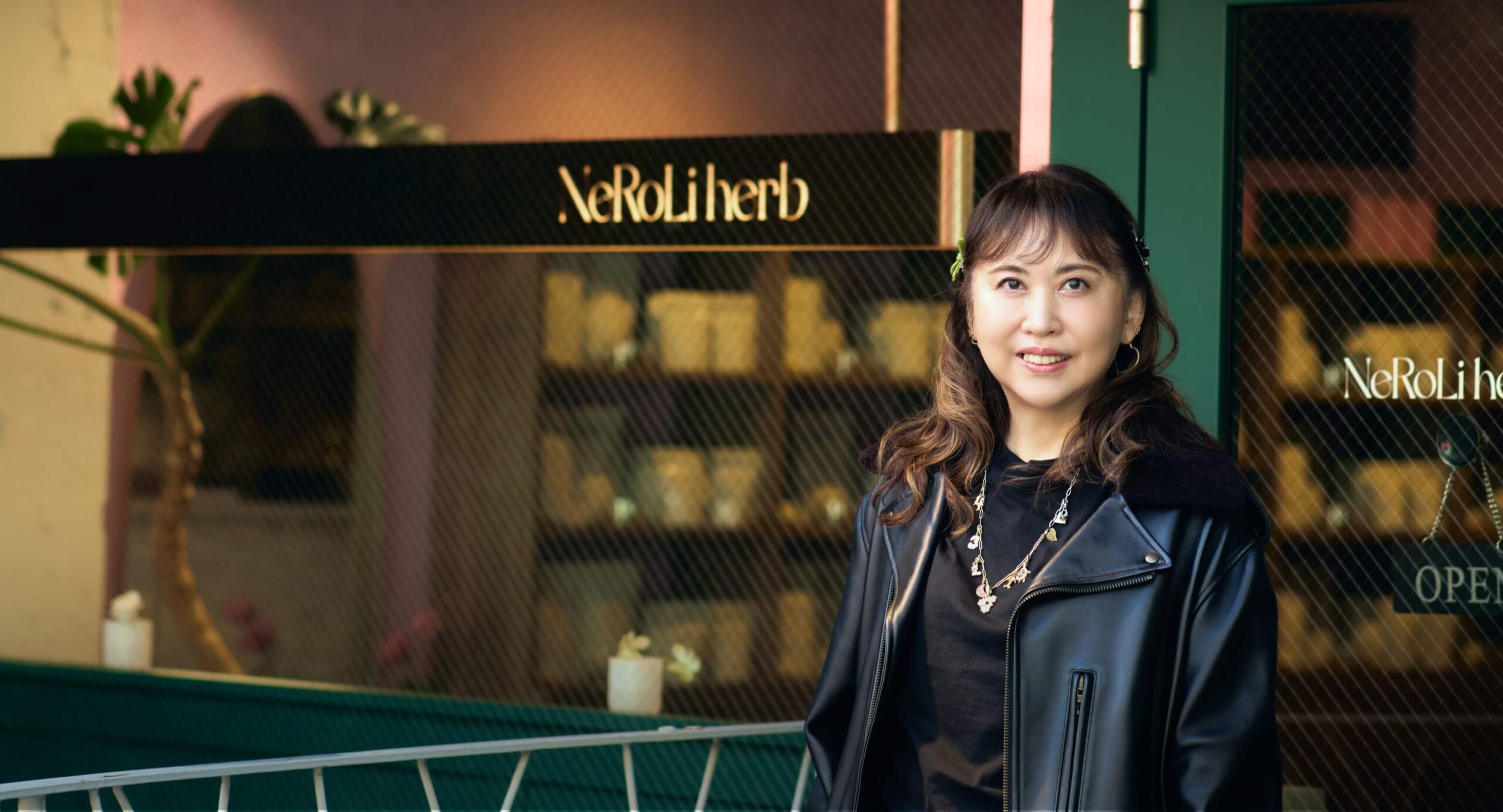 植物の力を借りながら　自分に小さな手間をかける。